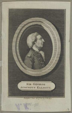 Bildnis des George Augustus Eliott Heathfield