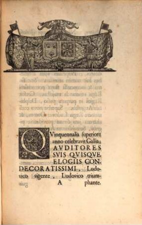 Panegyricus Ludovico XV. Galliarum regi in solenni natalis celebratione anno 1731 dictus