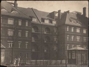Wohnhausgruppe Lauterbach, Breslau: Hofansicht