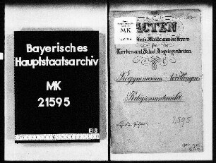 Nördlingen. Progymnasium. Religionsunterricht.