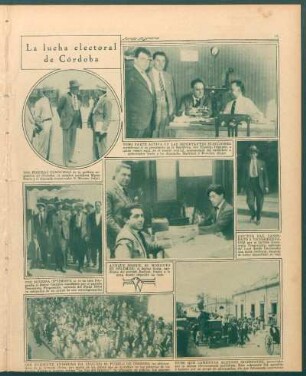 La lucha electoral de Córdoba [Fotografías]