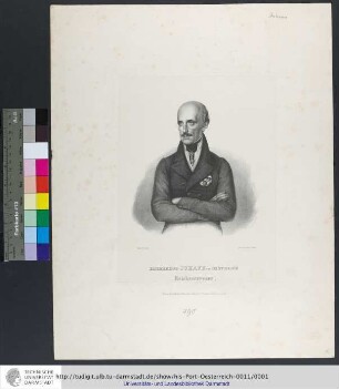 Erzherzog Johann von Oestreich : Reichsverweser / lith. v. E. Serth