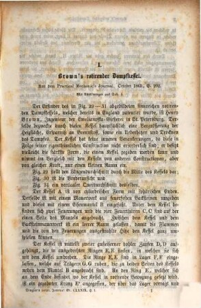 Polytechnisches Journal. 179. 1866 = 4. Reihe Bd. 29