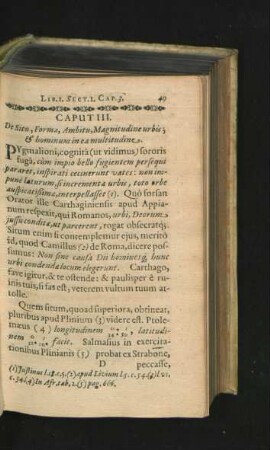 Caput III. De Situ, Forma, Ambitu, Magnitudine urbis; & hominum in ea multitudine.