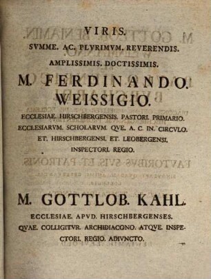 Dissertatio. Inavgvralis. Qva. Initia. Religionis. Christianae. In. Silesia. Ante. Micislai. Primi. Tempora.