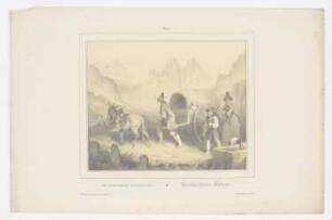 Le marchand ambulant, Blatt 6 der Folge "Souvenirs du Tyrol, du Vorarlberg et de la haute Bavière"