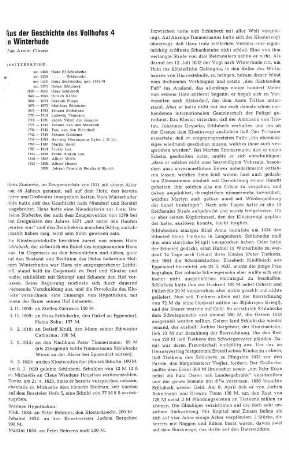 Aus der Geschichte des Vollhofes 4 in Winterhude