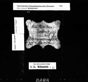 Gerichtshandelsbuch von Gehringswalde