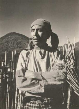 Guatemala. Mann aus dem Volk der Maya aus dem Hochland am Atitlán-See