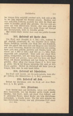 297. Kalbsbrust mit scharfer Farce.