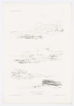 Landschaftsstudien, Blatt 61 der Folge "Zeichenunterricht im Hinblick auf die Landschaft"
