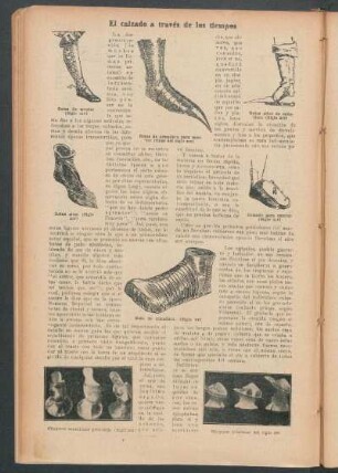 El calzado a través de los tiempos