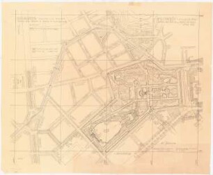 Planung für Plowdiw: Lageplan Garten »Zar Simeon«, Gladstonestraße 1:1000