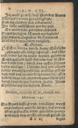 Psalmus. 141. - Psalmus. 150