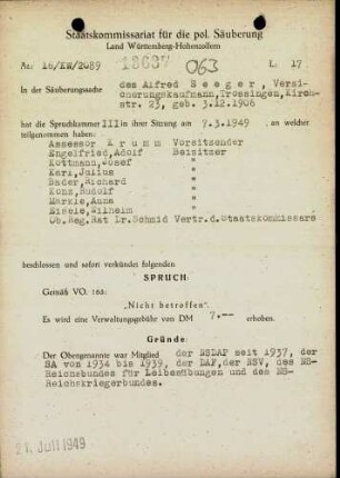 Seeger, Alfred