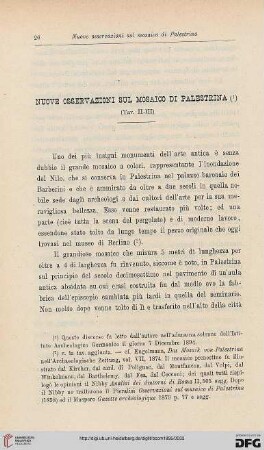 23: Nuove osservazioni sul mosaico di Palestrina