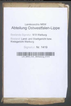 Erblasser: Franke, (Witwe):