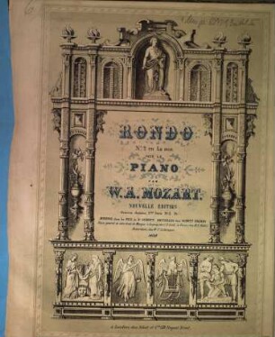 Rondo no. 2 en la min. pour le piano