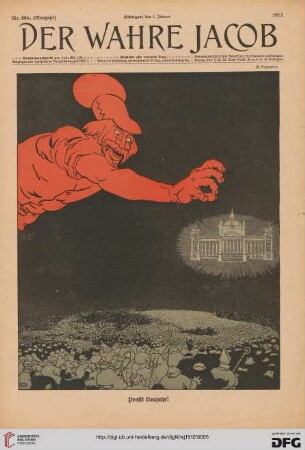 Nr. 664 (1. Januar 1912) (Neujahr)