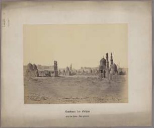 Tombeaux des Caliphs près du Caire, Vue générale, No. 14