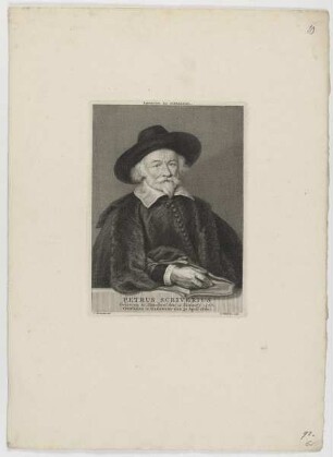 Bildnis des Petrus Scriverus