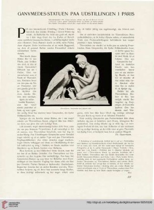 2: Ganymedes-Statuen paa Udstillingen i Paris