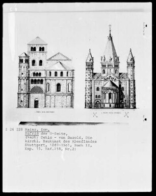 Dom in Mainz: Ostseite