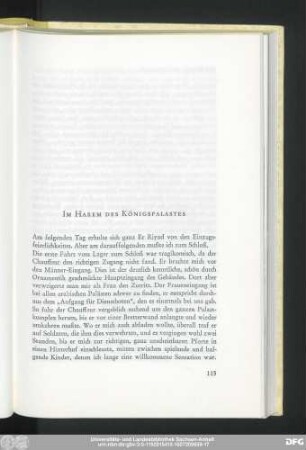 Im Harem des Königspalastes