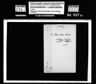 Uber, Gustav; Chorsänger; ausgesch.: 1826