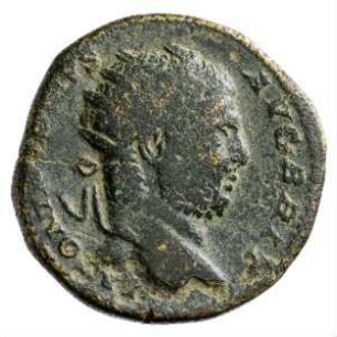 Münze, Dupondius, 211 n. Chr.