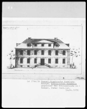 Kassel & Königliches Wohnhaus & gegenüber der Königsstraße
