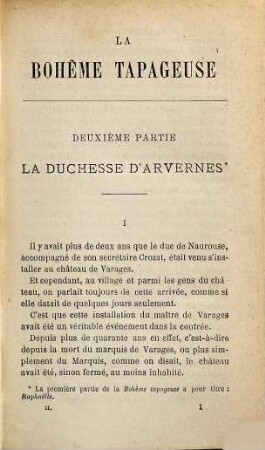 La duchesse d'Arvernes