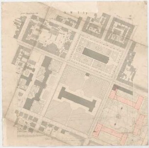 Thiersch, Friedrich von; München; Museums - Projekt - Lageplan