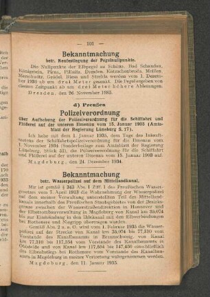 Polizeiverordnung