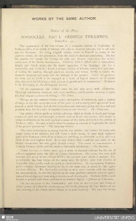 Works By The Same Author