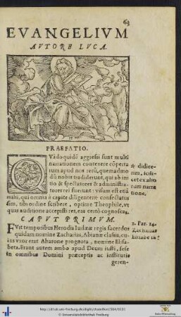 EVANGELIUM AUTORE LUCA