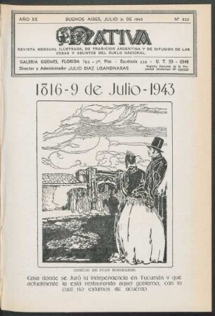 20.1943=Nr. 235: Nativa, 20.1943=Nr. 235