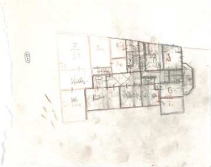 Hildebrand, Adolf von; München, Perfallstr.; Haus Hildebrand - Grundriss