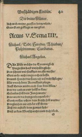 Actus V. Scena IIII.