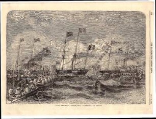 The "Pelican" Steam-Ship Approaching Dover