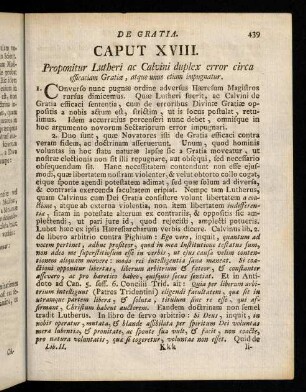 439-444, Caput XVIII