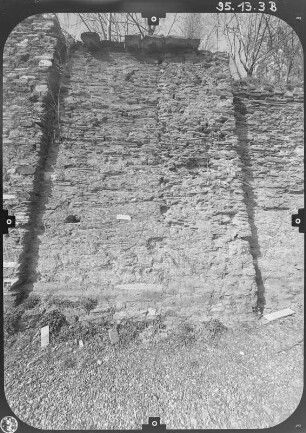 Plauen. Reste der Stadtmauer