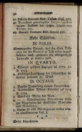 Rohe Schriften