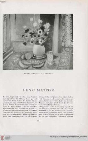 45: Henri Matisse