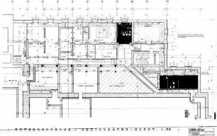 Stuttgart Hbf: Empfangsgebäude Reisezentrum Untergeschoß Sanitär,Heizung