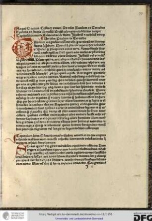 Ad dominum Paulum de Tercaldo.