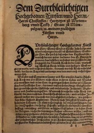 Bericht Von der Einigkeit vnd Vneinigkeit der Christlichen Augspurgischen Confessions Verwandten Theologen, [et]c. Wider Den langen Laßzedel, der one Name[n] zu Schmach der Christlichen Euangelischen Stende[n] auff Jüngst zu Augspurg Anno Domini M.D.LIX. gehaltnem Reichstag offentlich auffgeschlagen vn[d] außgebreittet