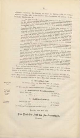 X. Seeschiffer-Armenkasse.
