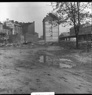 Mittelformatnegativ: Mariannenstraße, Ecke Skalitzer Straße, 1981