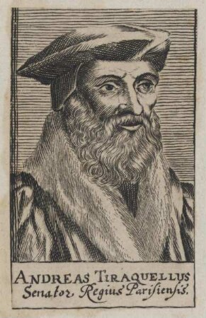 Bildnis des Andreas Tiraquellus